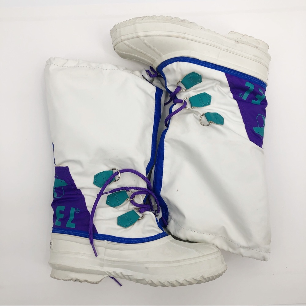 SOREL White Winter Snow Boots Women’s 7